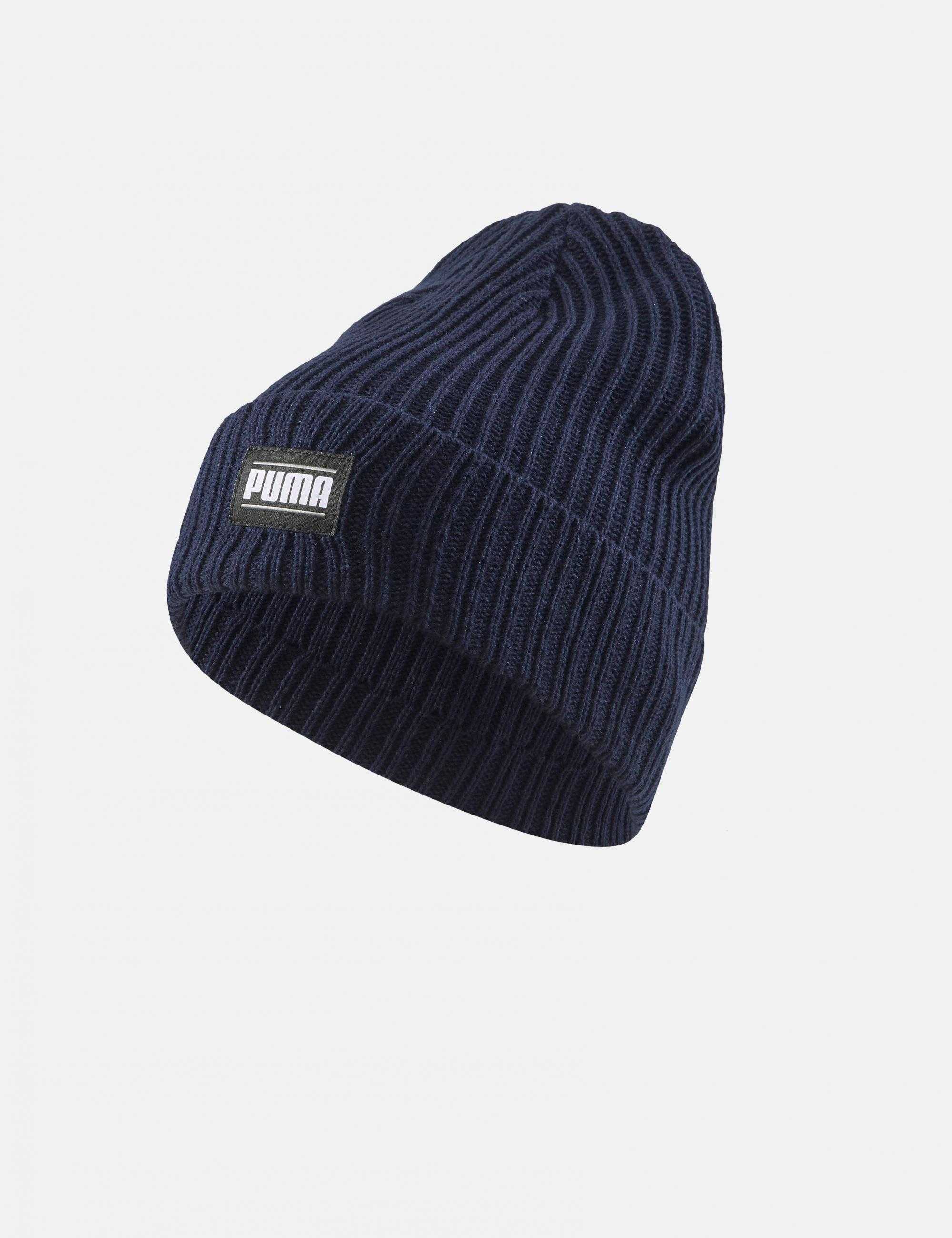 PUMA CZAPKA RIBBED CLASSIC CUFF BEANIE PEACOAT