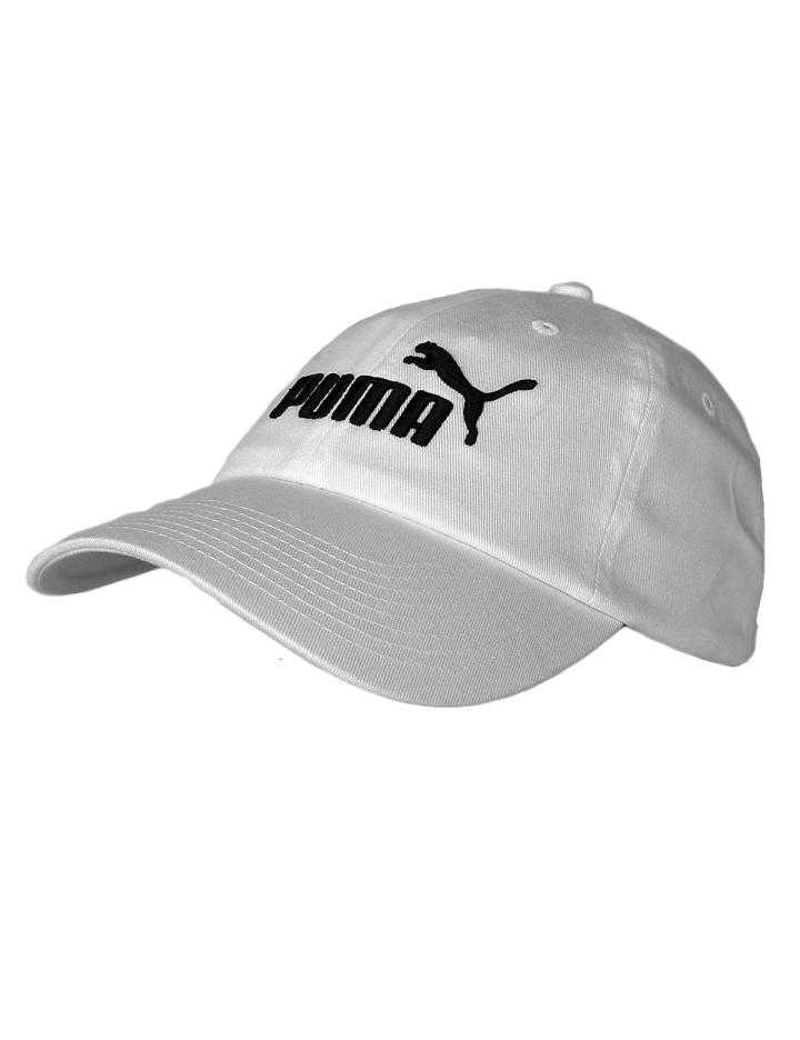 PUMA CZAPKA Z DASZKIEM ESS CAP WHITE (052919-10)