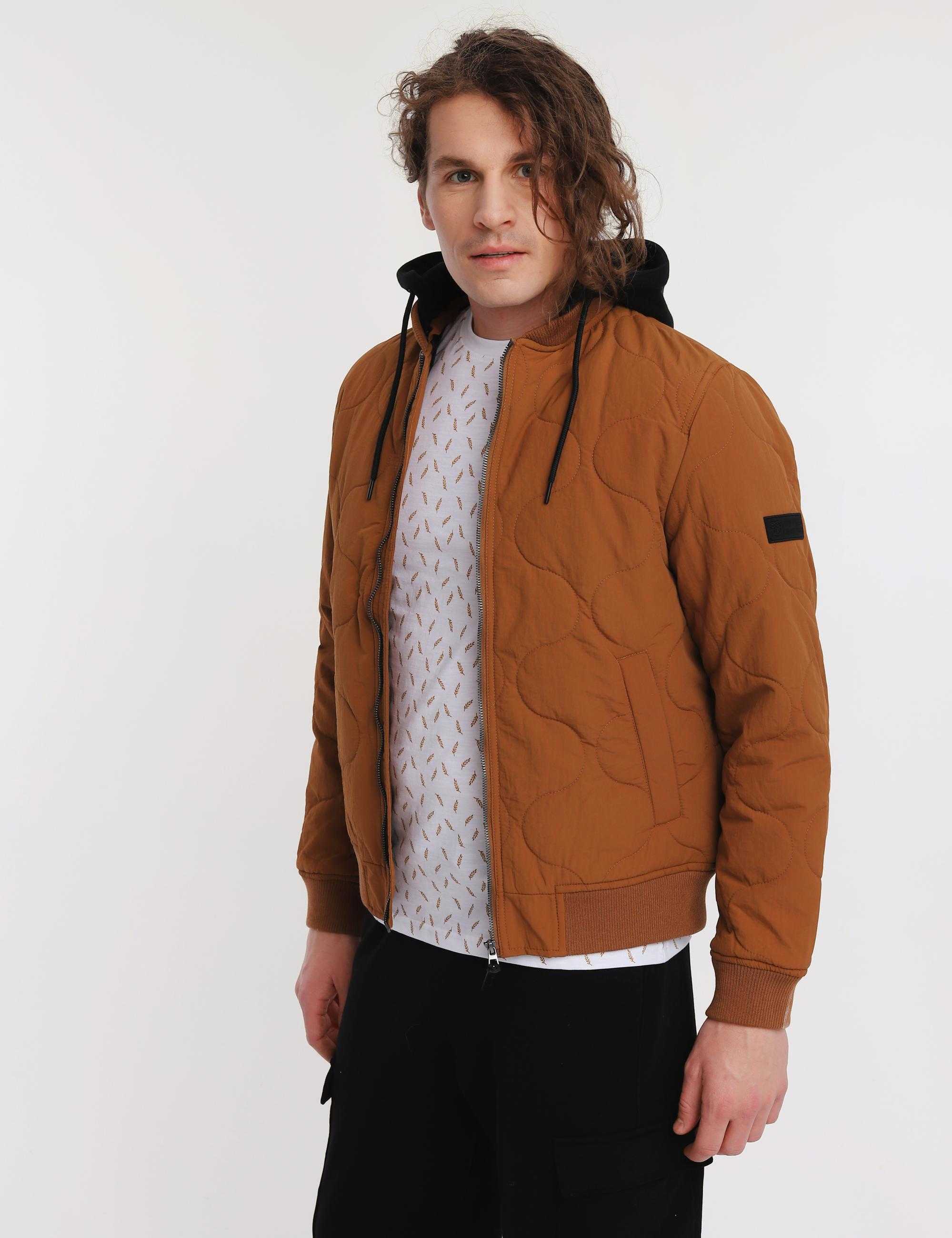 Tom Tailor kurtka bomber, deep cognacx