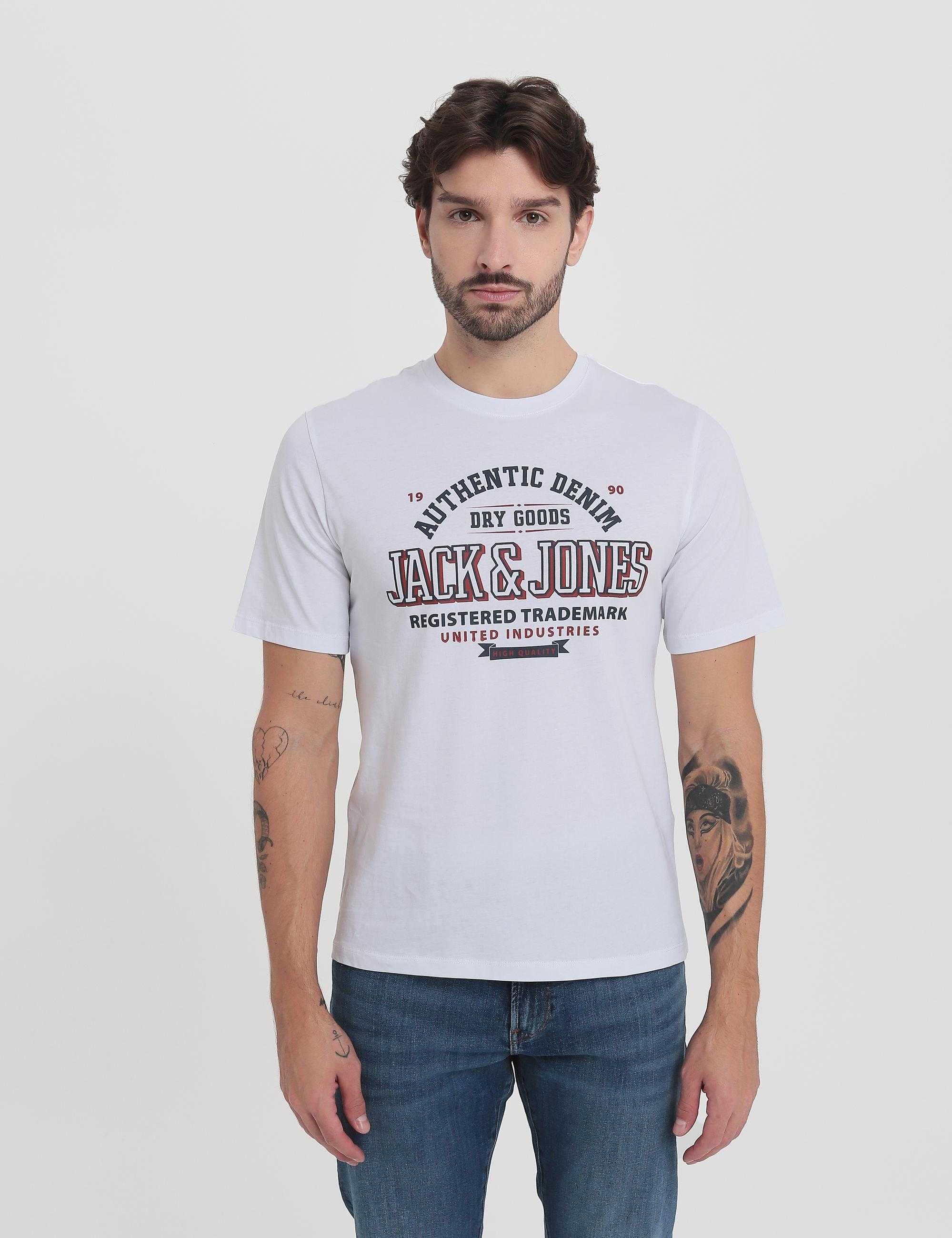 JACK&JONES T-SHIRT JJELOGO TEE SS O-NECK 2 COL AW24 SN