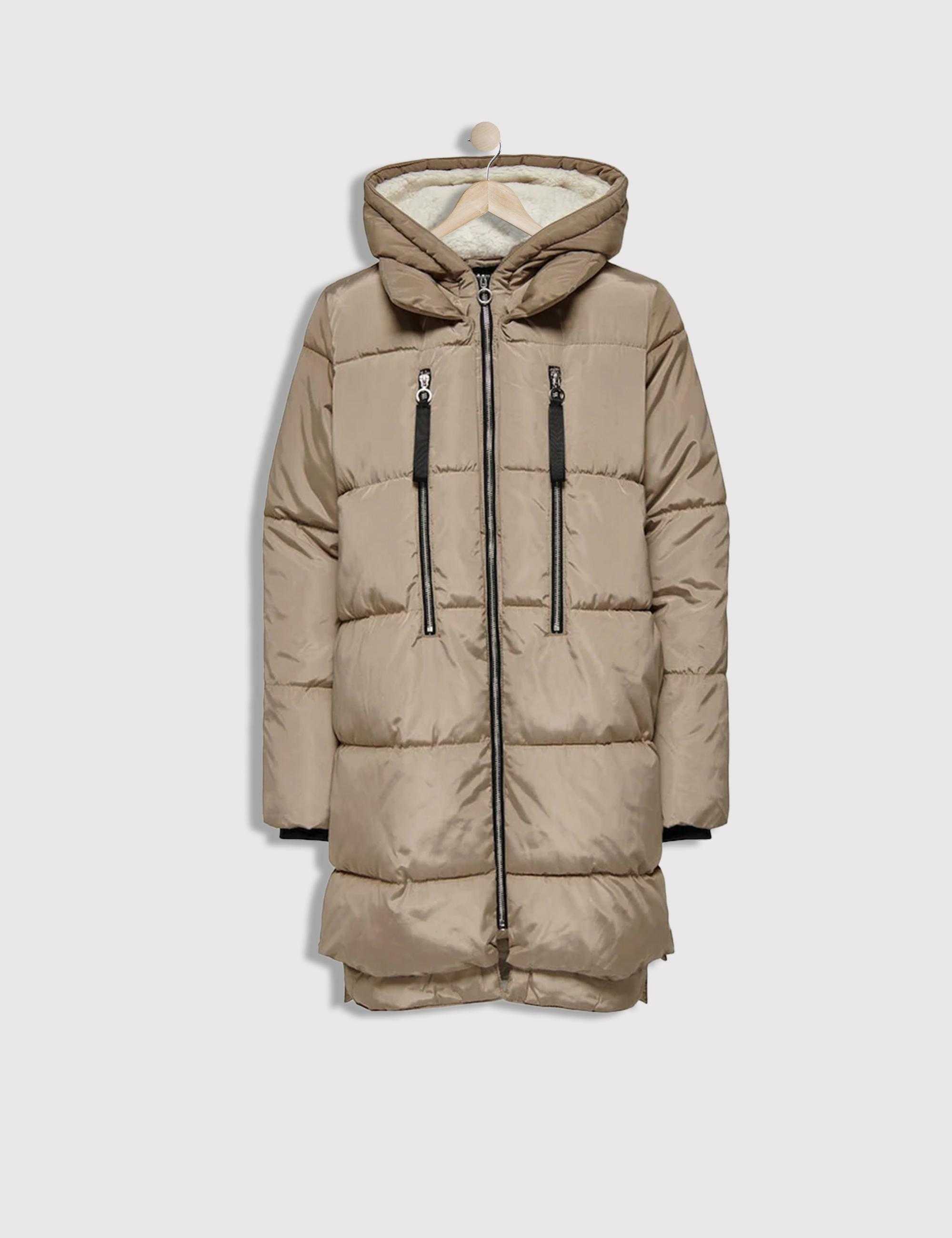 Only kurtka onlnewnora long puffer coat life cc otw