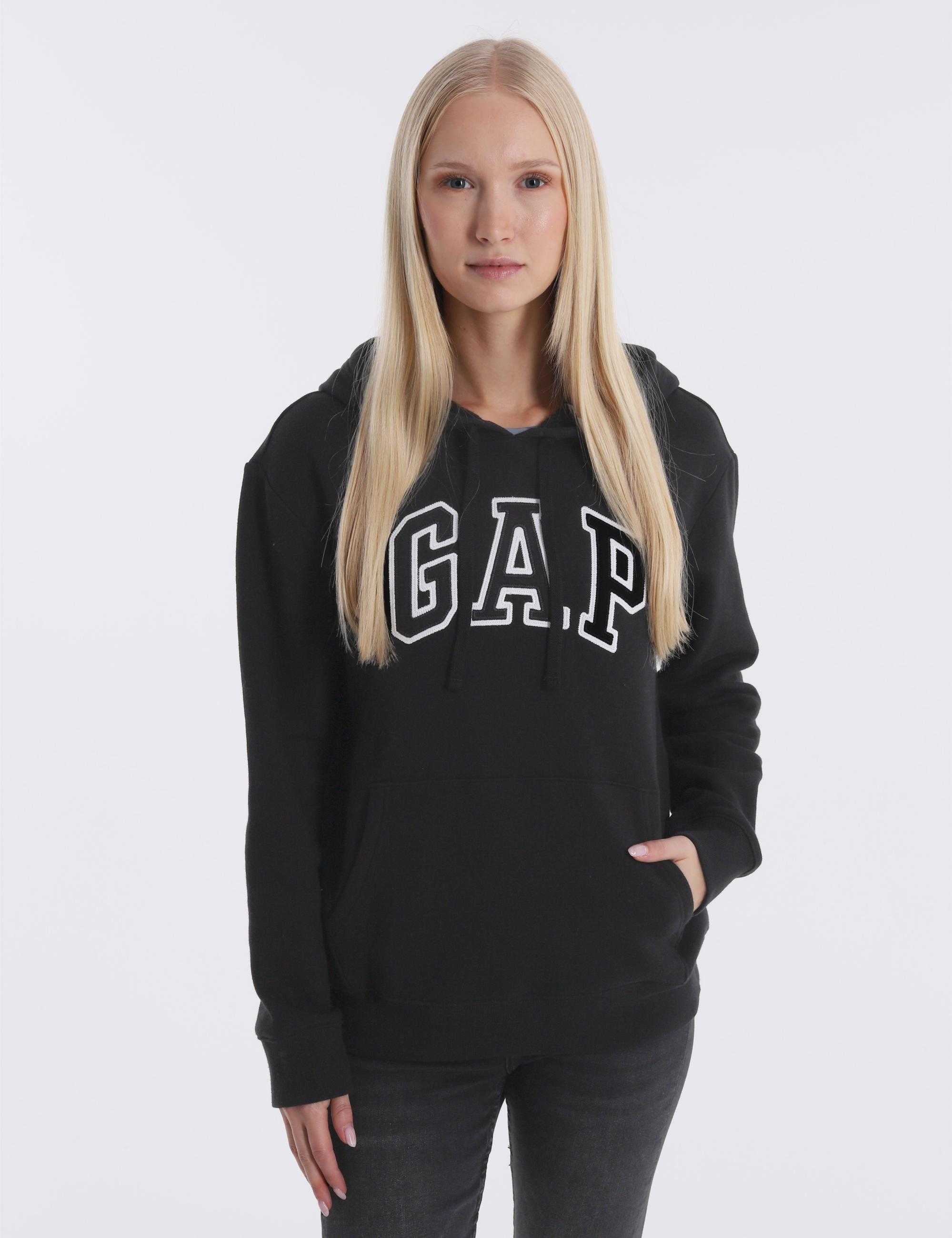 Gap bluza heritage po hd black