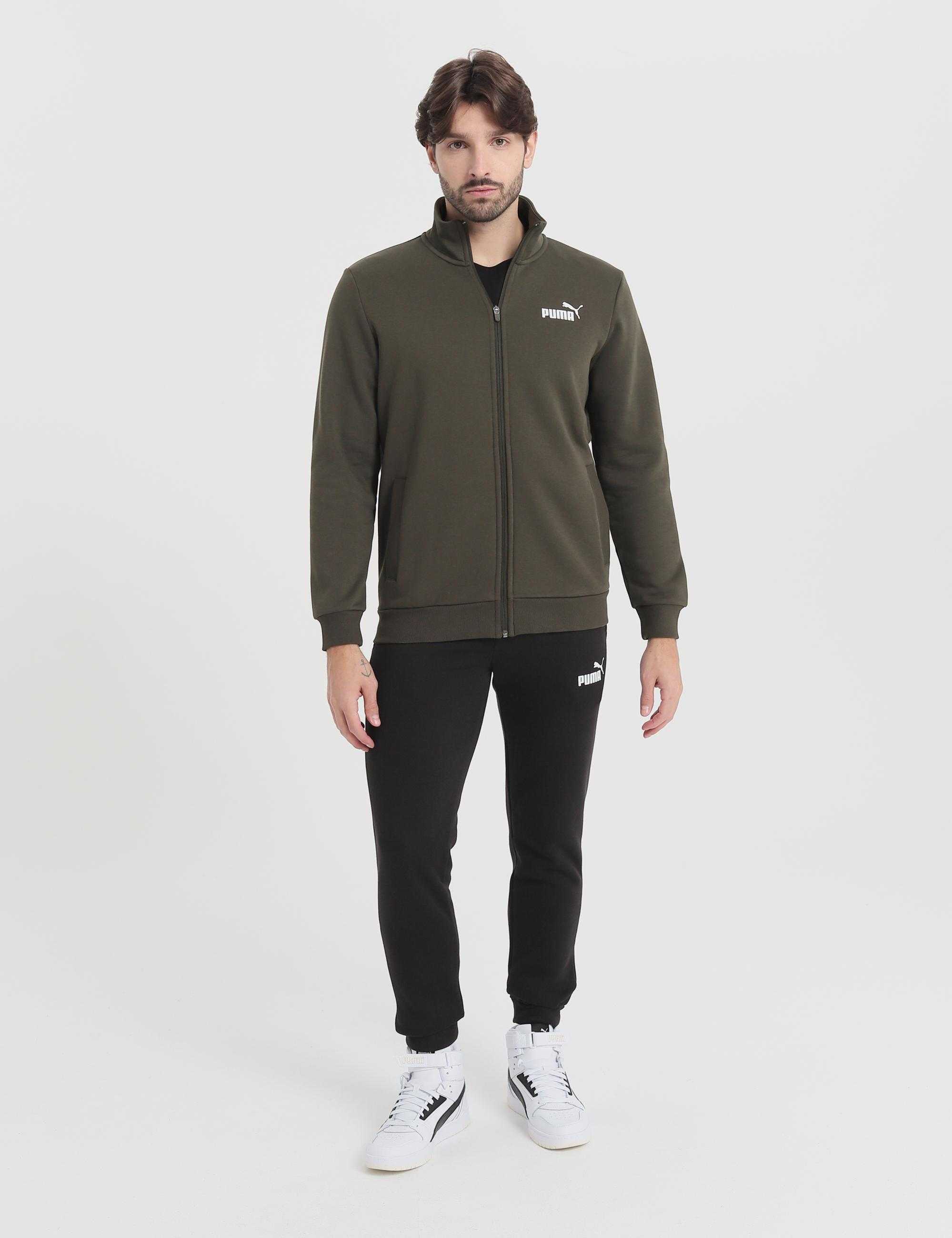 PUMA DRES CLEAN SWEAT SUIT FL DARK OLIVE