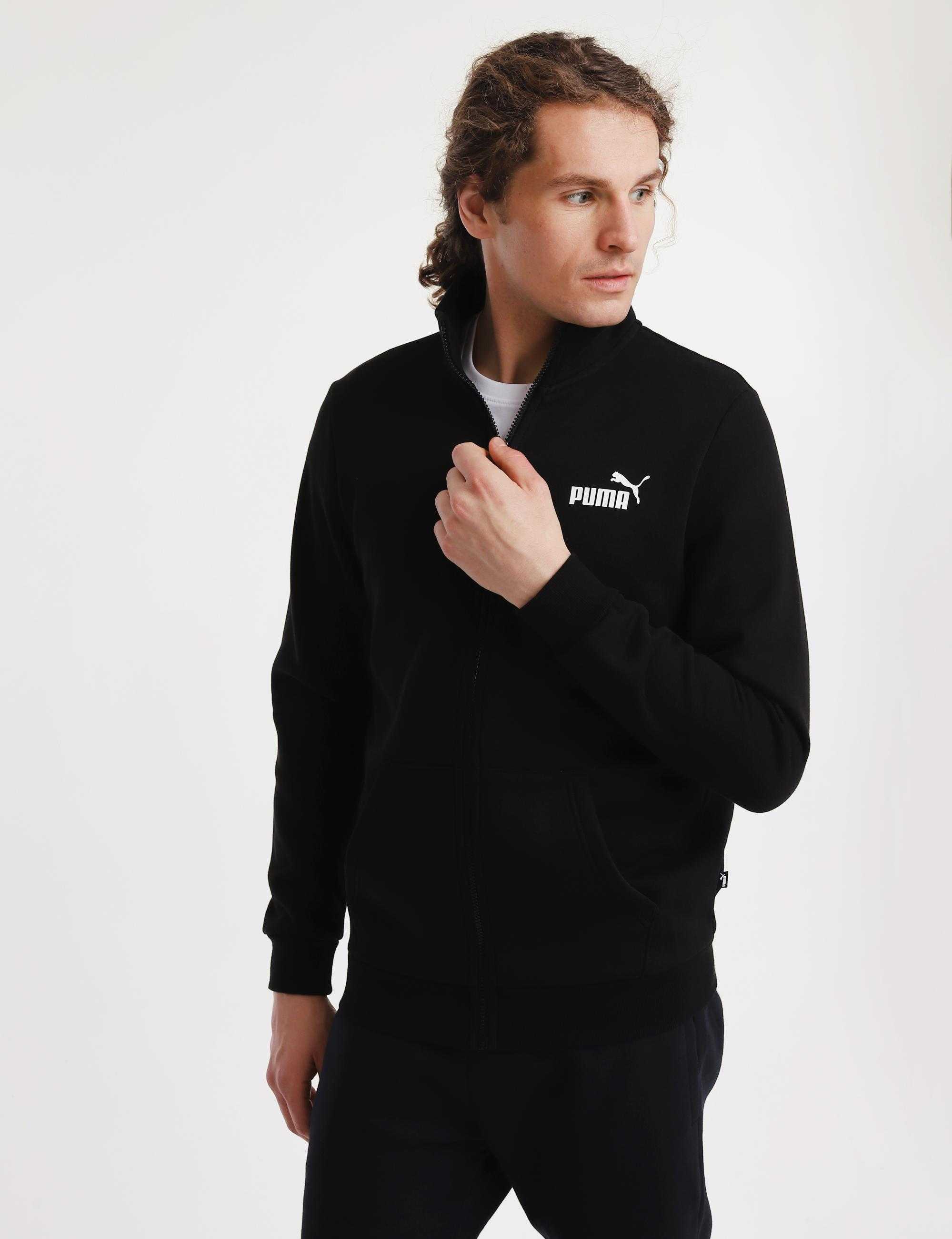 Puma bluza ess track jacket fl puma blacky