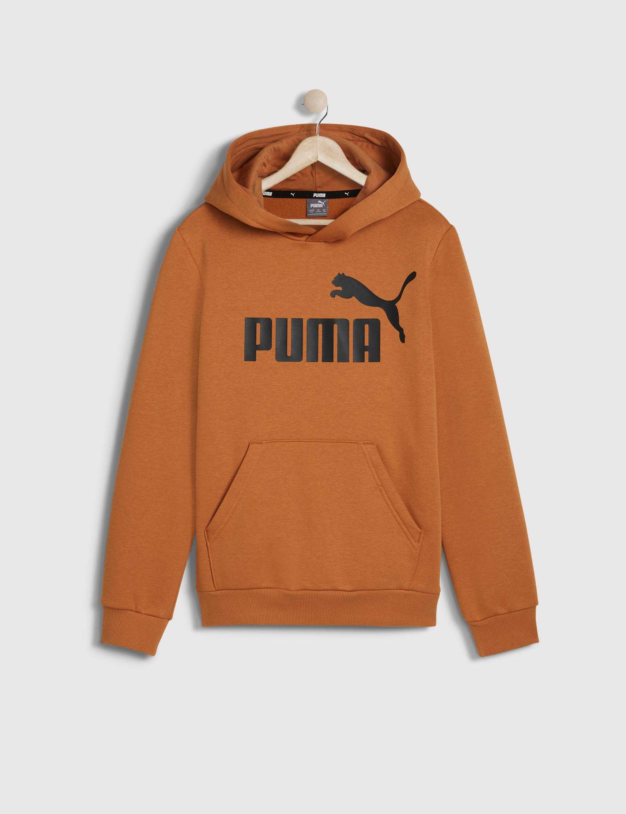 PUMA BLUZA ESS BIG LOGO HOODIE FL B CARAMEL LATTE