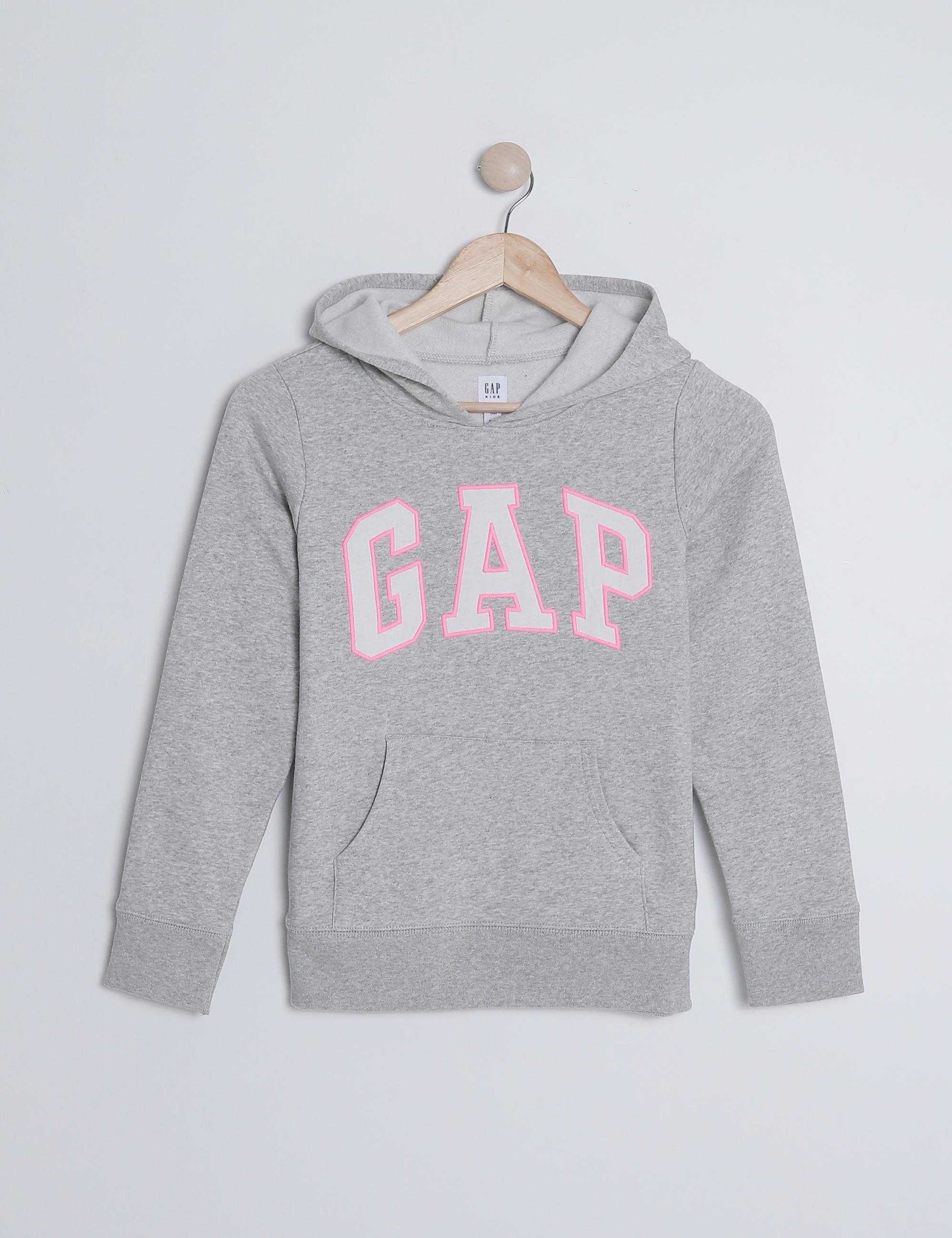 GAP BLUZA GAP LOGO HOOD