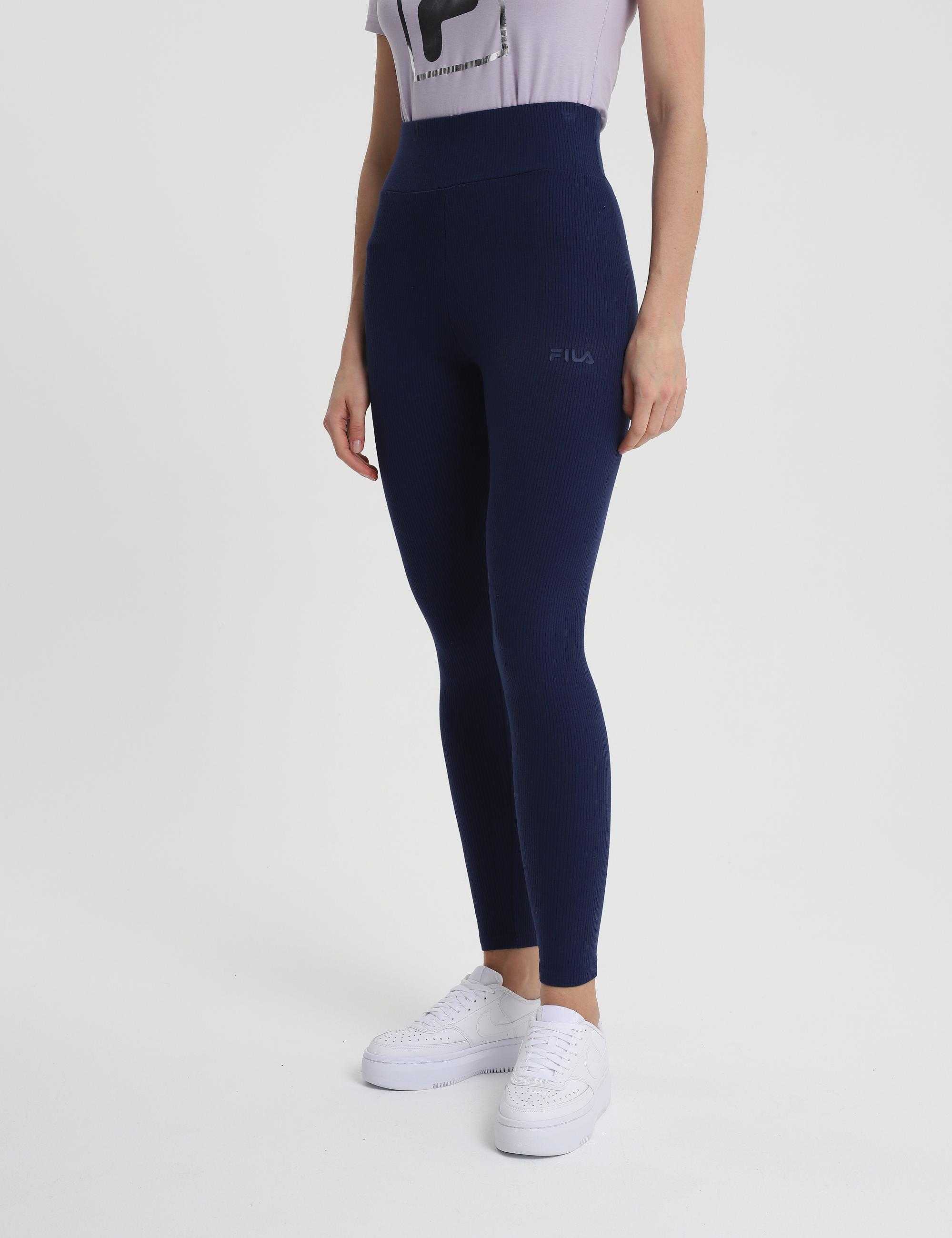 FILA LEGGINSY BOZCAADA HIGH WAIST RIB LEGGINGS