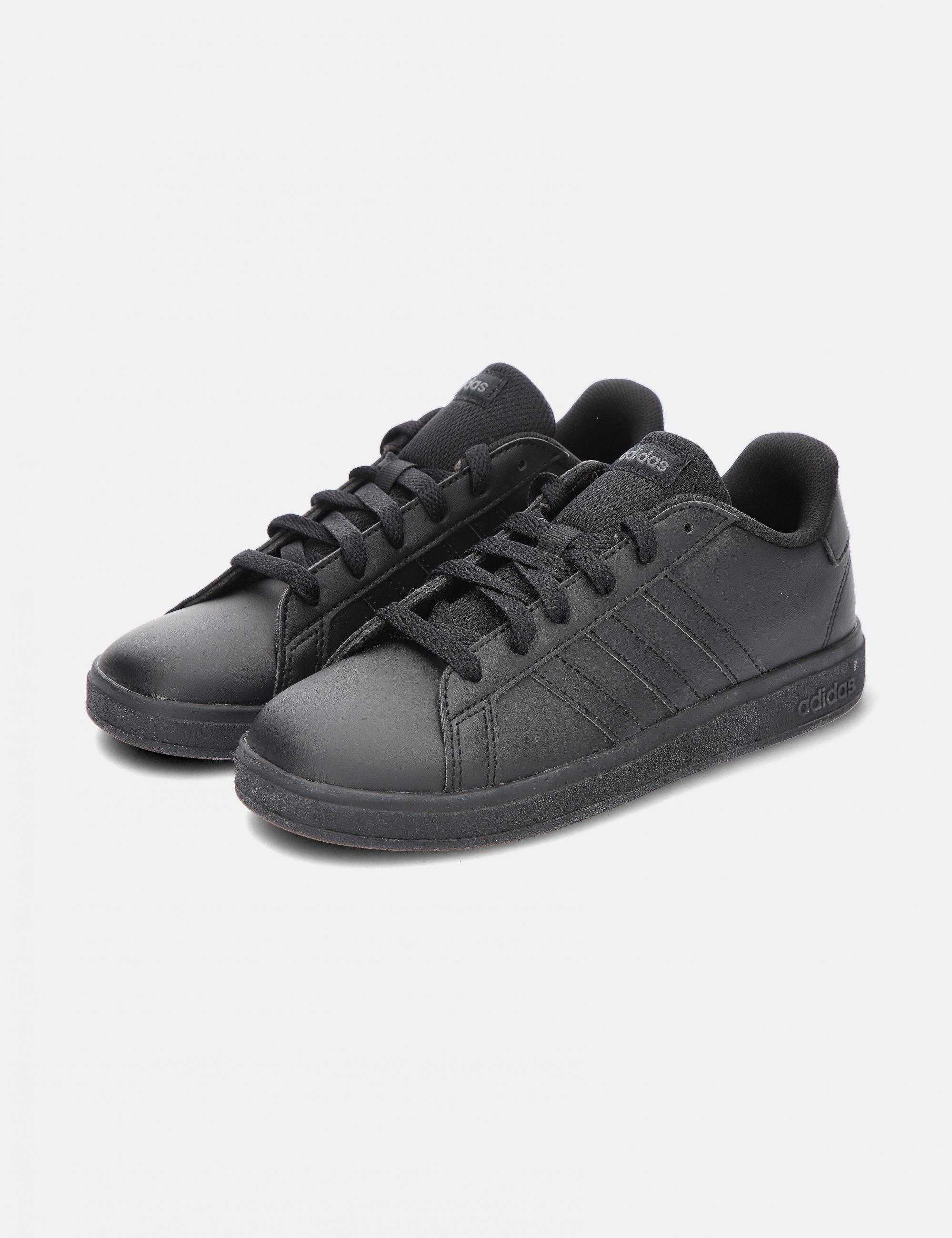 Adidas buty grand court 2.0 k cblack/cblack/gresix