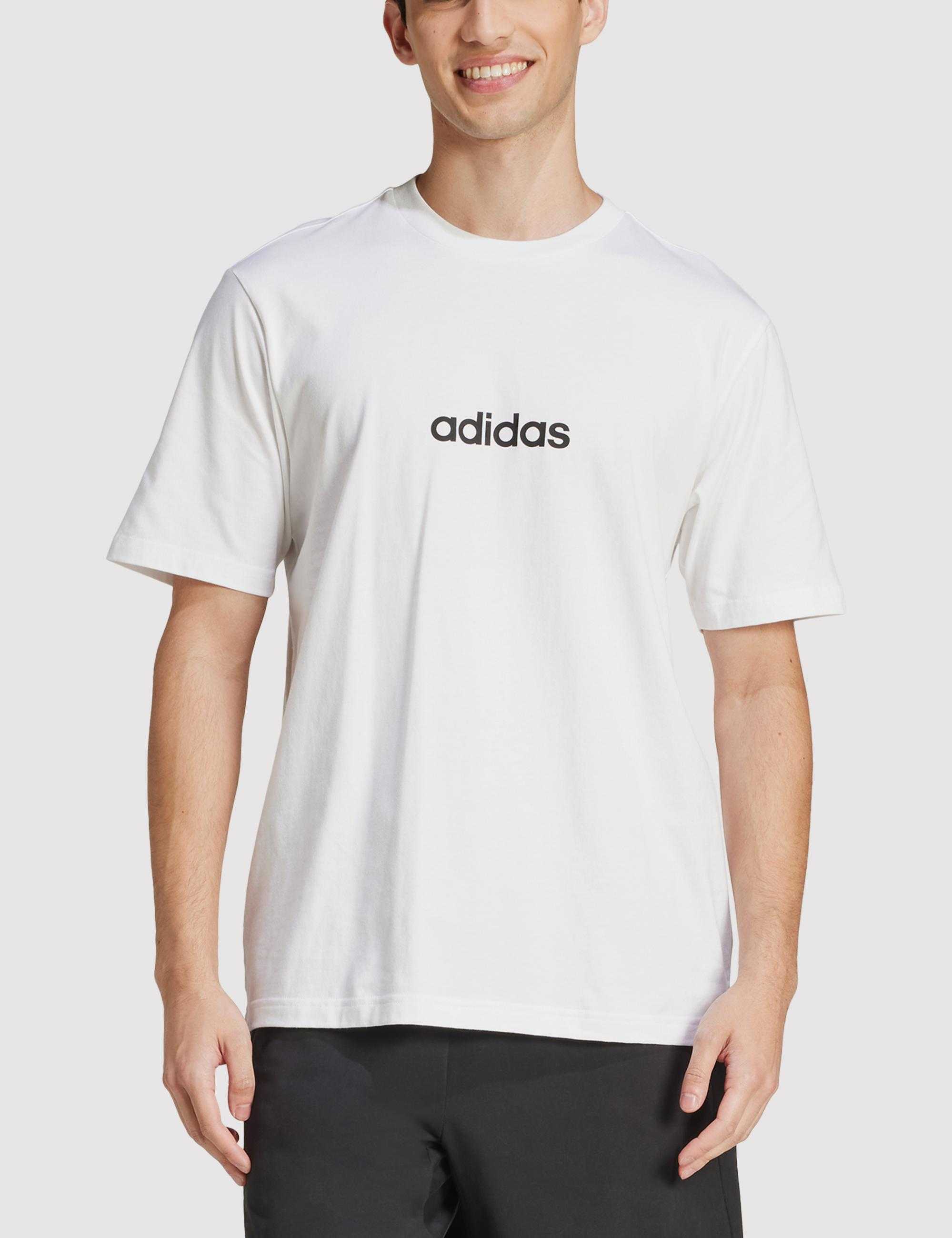 Adidas t-shirt m lin sj t  white/black