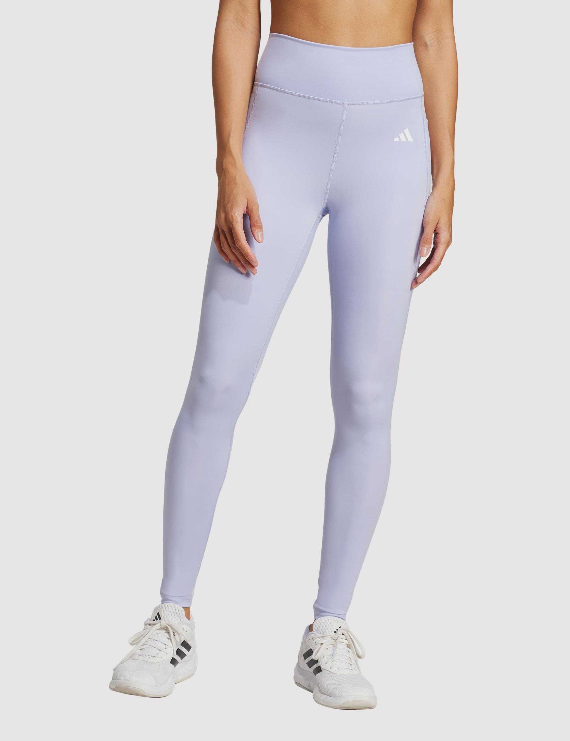 Adidas legginsy opt ess st 1/1 vioton/white