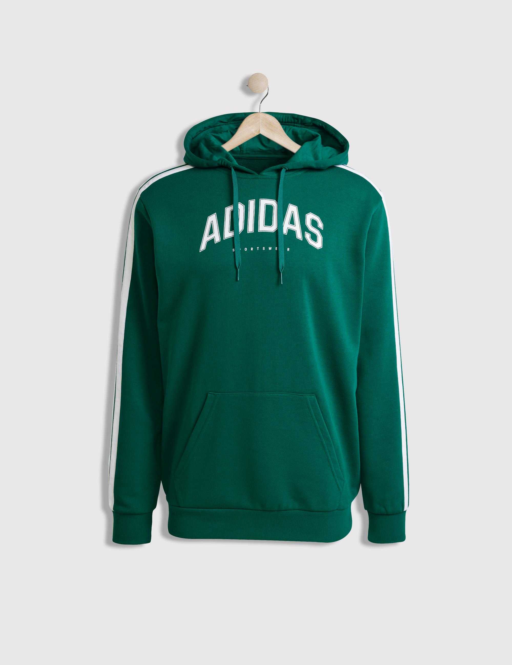 Adidas bluza m c colleg hood cgreen