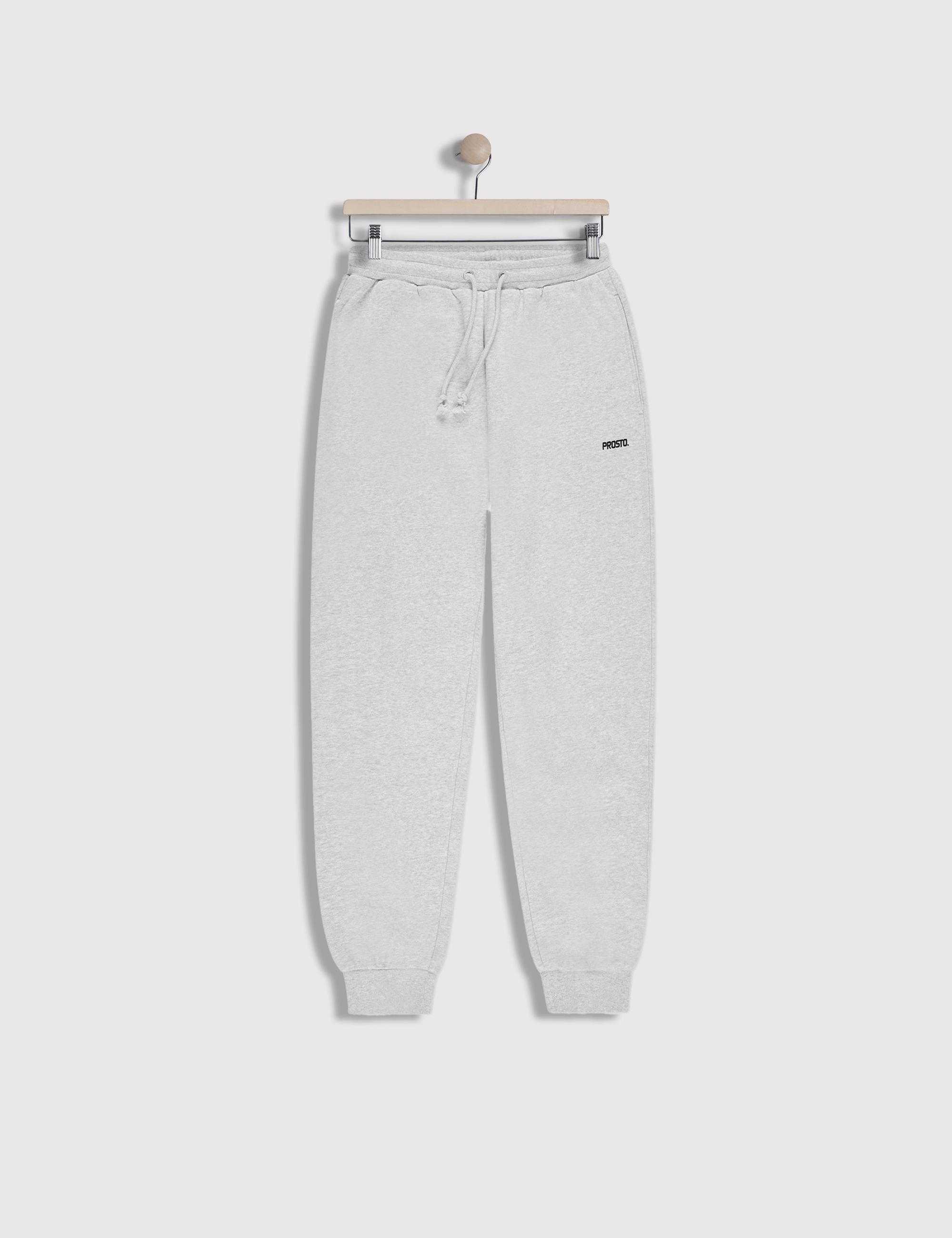 PROSTO SPODNIE DŁUGIE SWEATPANTS BASIC GRAY